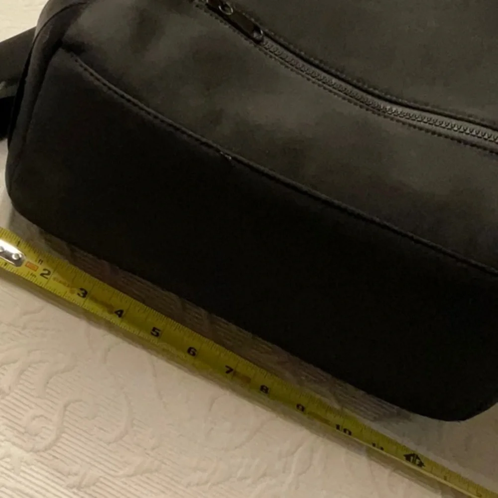 Omanmoli Black Unisex Diaper Bag Backpack. Neoprene Multi Pockets - Picture 13 of 15